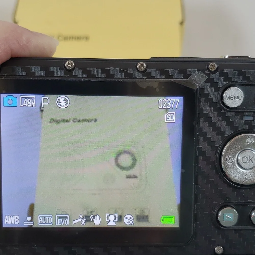Underwater Camera, Waterproof Camera w/ Video & Voice Record